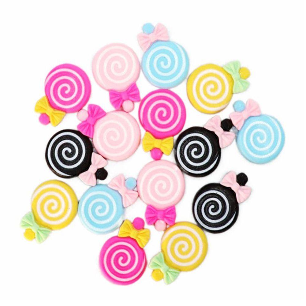 YIYU Phụ Kiện Trang Trí Điện Thoại / Sổ Tay Bằng Nhựa Resin Độc Đáo DIY