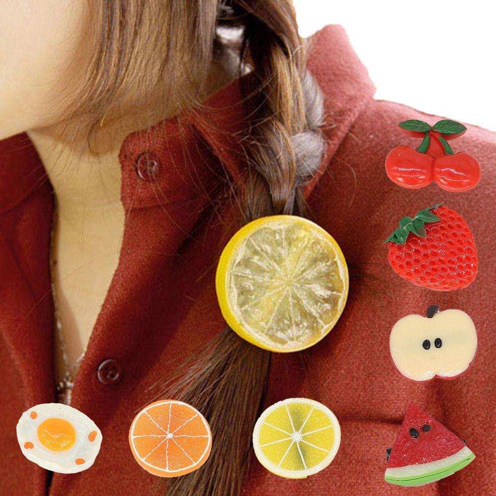 Kẹp Tóc BB Hình Trái Cây Dễ Thương Xinh Xắn