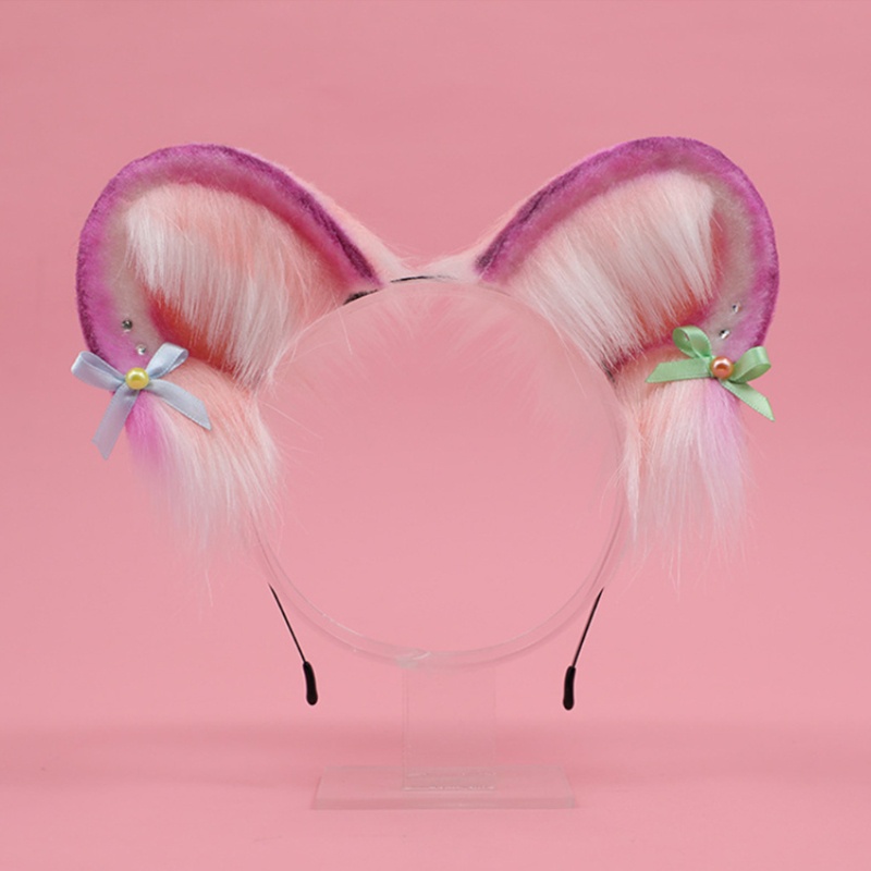 Băng Đô Tai Mèo Lông Xù Đáng Yêu Dành Cho Chụp Ảnh