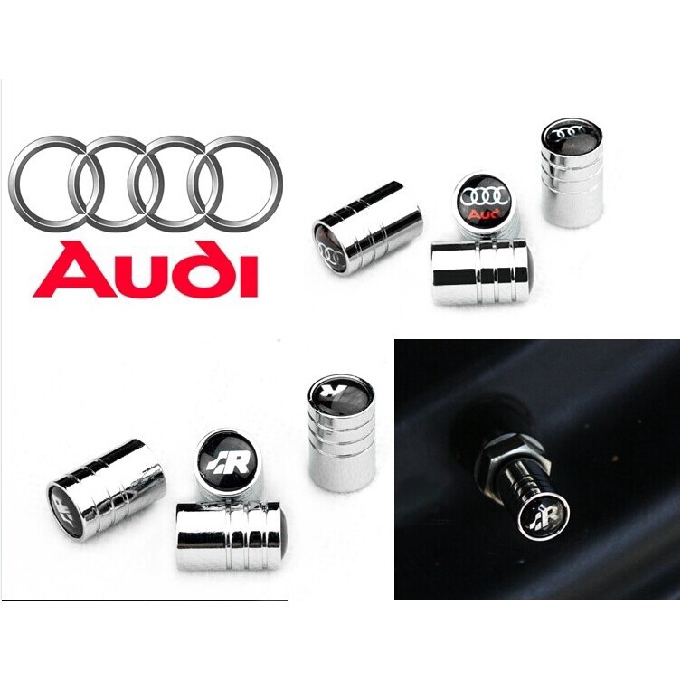 Bộ 4 Nắp Van Bánh Xe Ô Tô Thời Trang