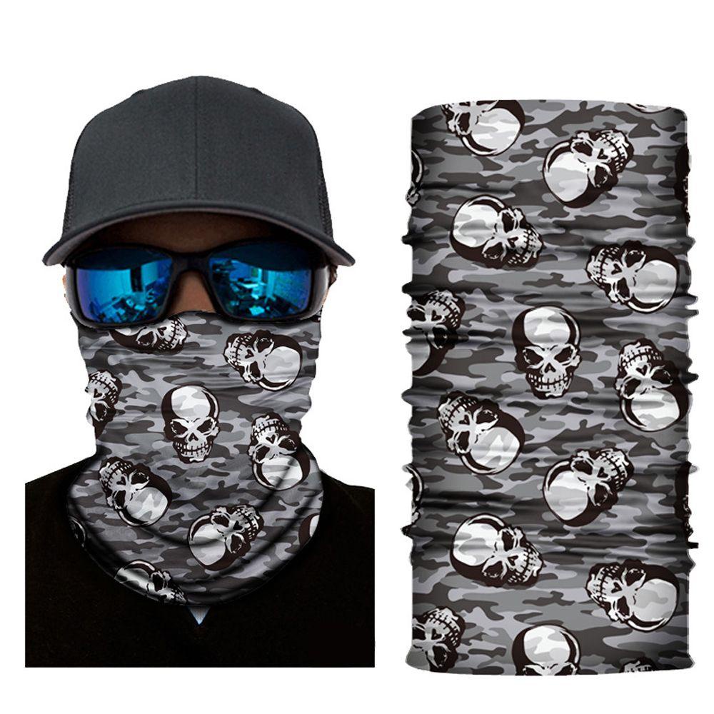 Khăn Choàng Cổ Bandana Polyester In Họa Tiết Giữ Ấm Bảo Vệ Cổ Cho Nam Và Nữ Khi Đi Xe Đạp / Câu Cá Ngoài Trời