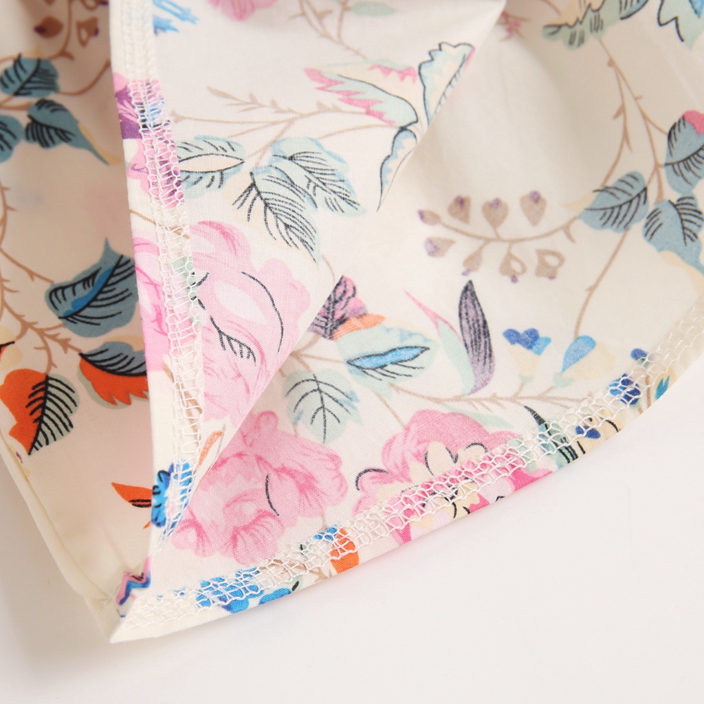 Sanlutoz Bộ Quần Áo In Hoa Dễ Thương Cho Bé Gái Sơ Sinh