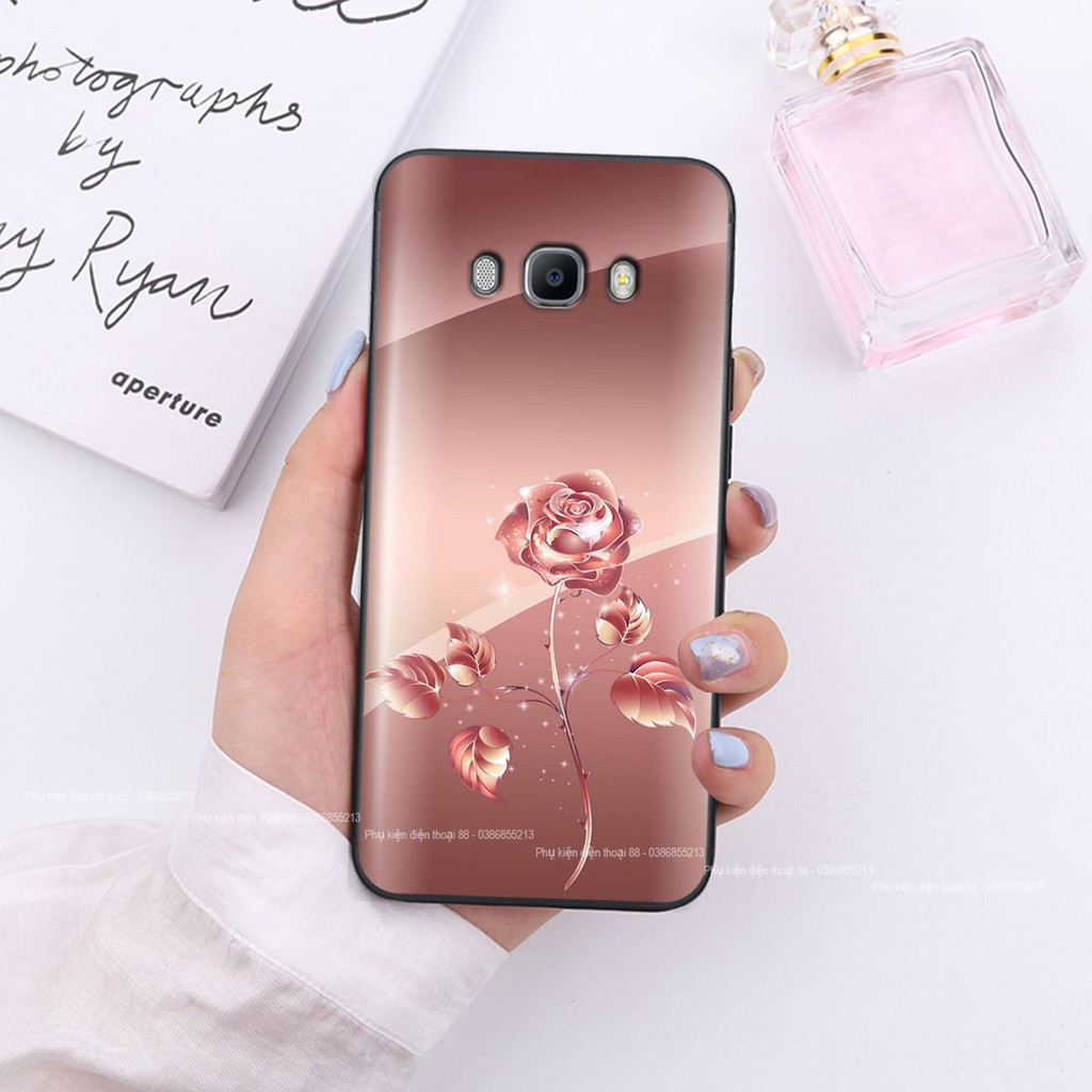Ốp lưng Samsung J7 2016 hình hình hoa, thiên nga, đẹp thời trang - CAO CẤP - SANG TRỌNG