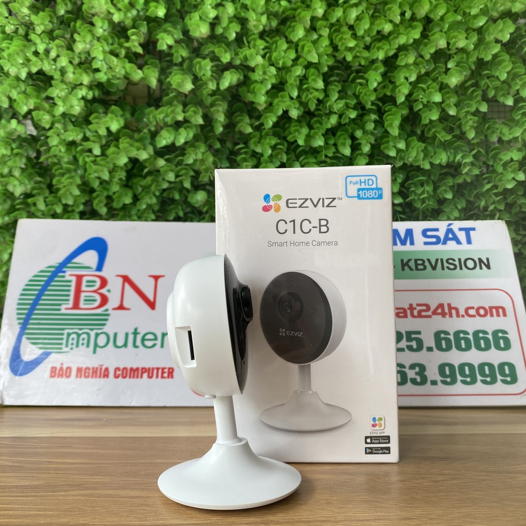 Camera IP Ezviz C1C-B độ phân giải 1080P trong nhà, đàm thoại 2 chiều