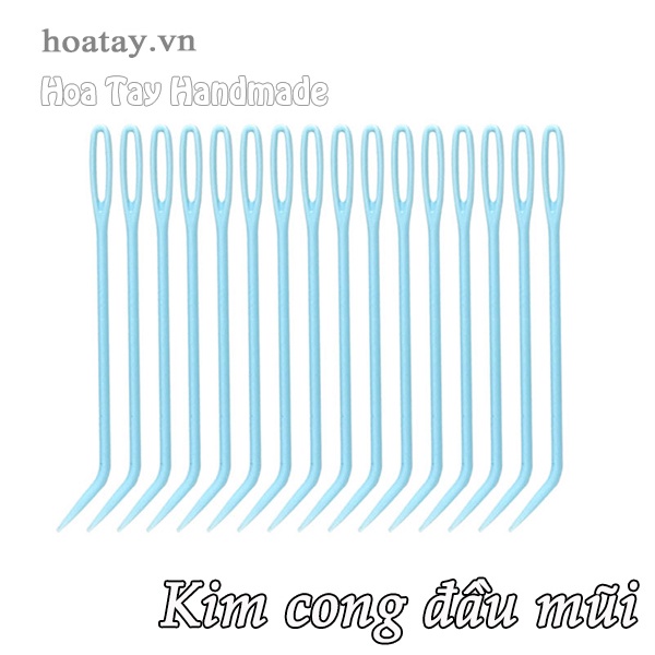 Kim may len cong bằng nhựa CS003 - Hoa Tay Handmade