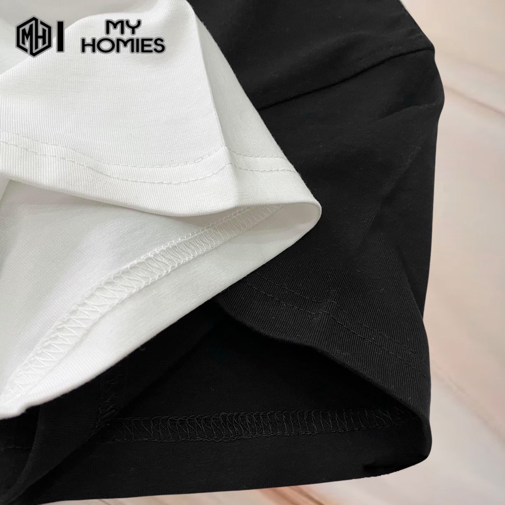 Áo thun cotton Unisex form rộng tay lỡ mẫu ANCHOR - MH Store