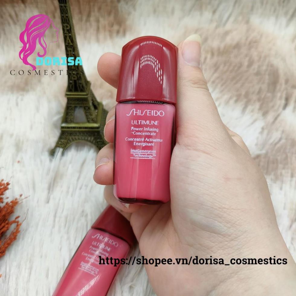 Tinh Chất Dưỡng Da Shiseido Ultimune Power Infusing Concentrate 10ml - bảo vệ làn da khỏe mạnh rạng rỡ