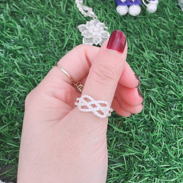Nhẫn bạc nữ kiểu