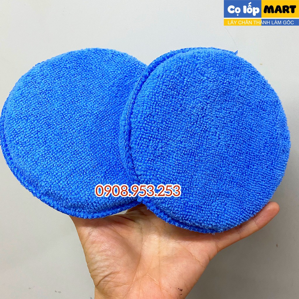 Miếng mút dưỡng sáp wax vải microfiber