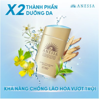 Kem Chống Nắng Anessa Perfect UV Sunscreen Skincare Milk Bảo Vệ Hoàn Hảo Spf50+ Pa++++