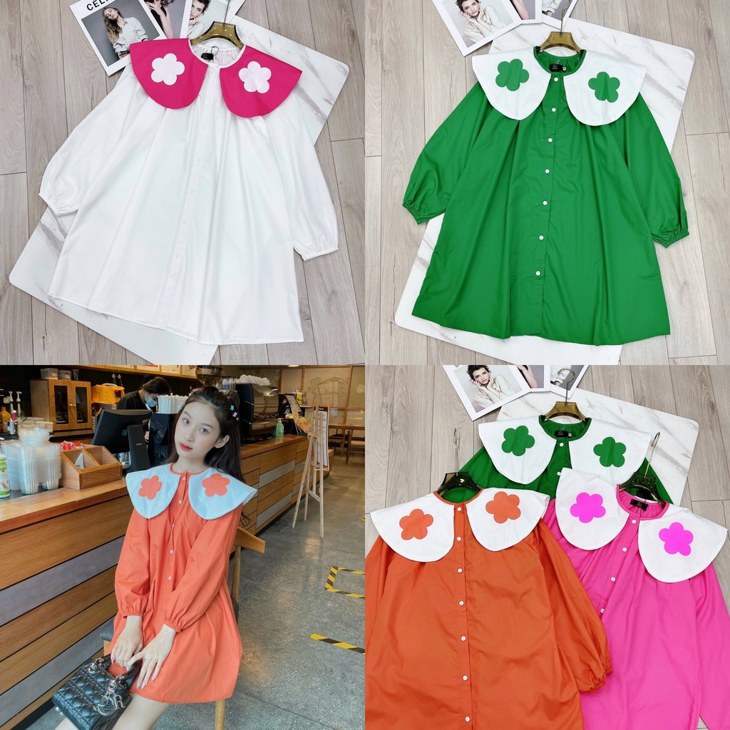 ĐẦM BABYDOLL BÔNG HOA