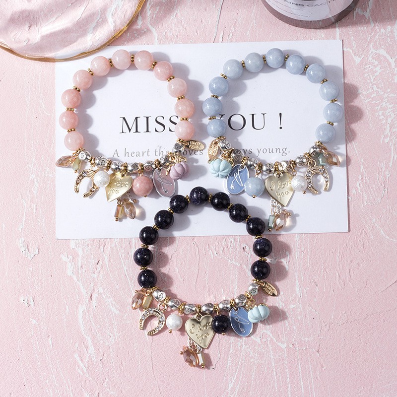 Vòng Tay Đính Đá Pha Lê Phong Cách Hàn Quốc Đơn Giản Thời Trang Cho Nữ | BigBuy360 - bigbuy360.vn