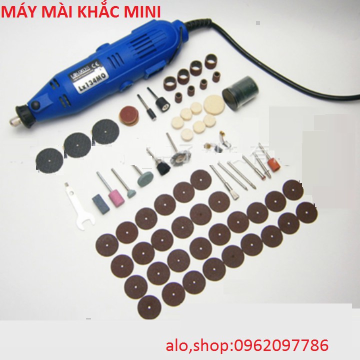 bộ máy mài khắc mini 92 phụ kiện