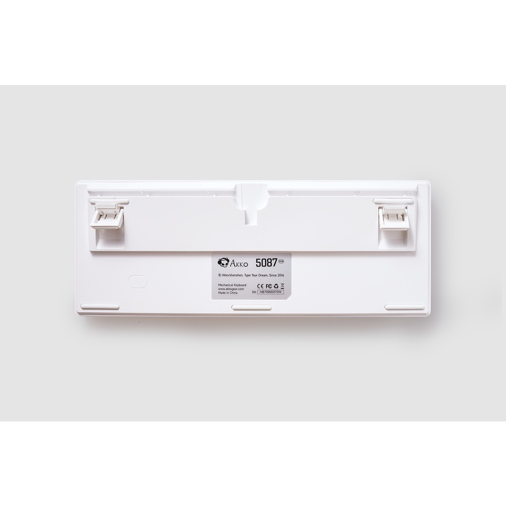 Bàn phím AKKO 5087 RGB ASA – White Foam tiêu âm / Hotswap / AKKO CS Jelly switch