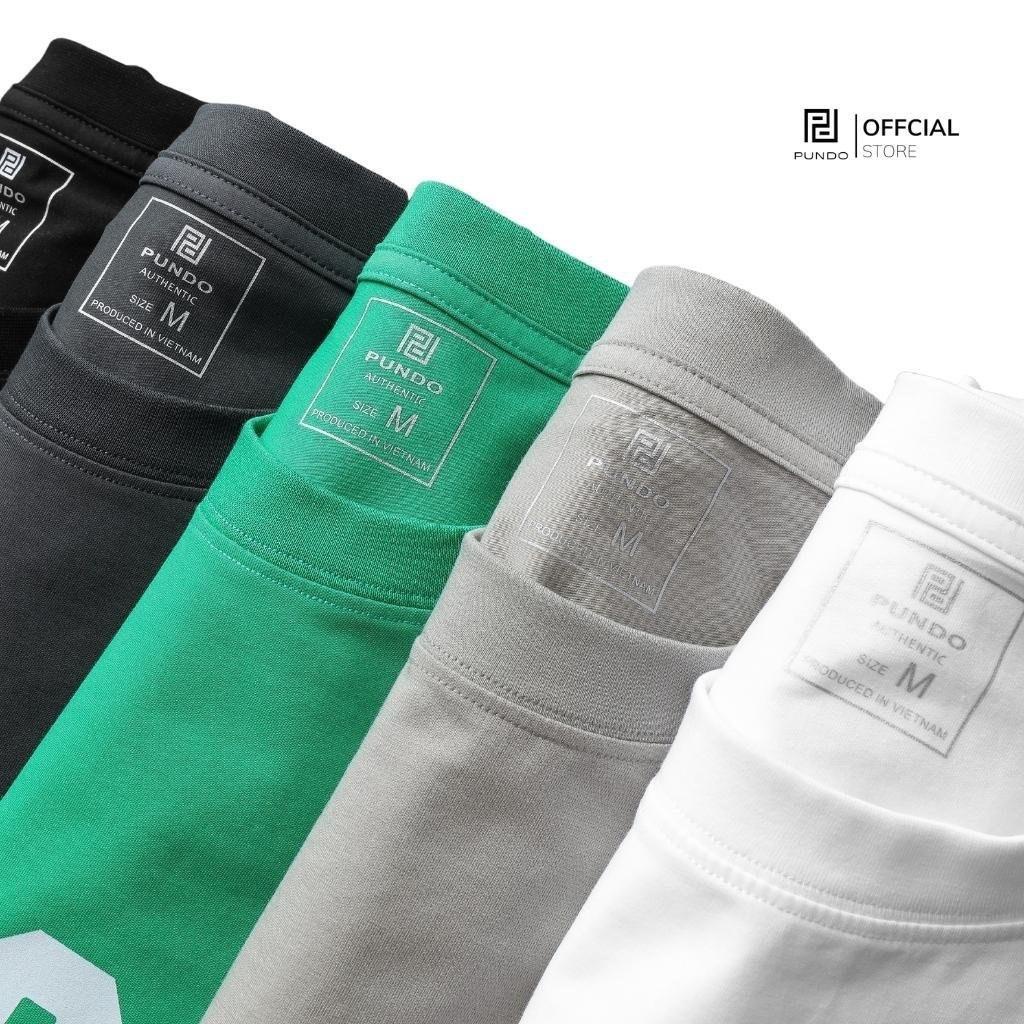 Áo thun PUNDO unisex tay lỡ áo phông ullzang size đến 95kg ATPD82