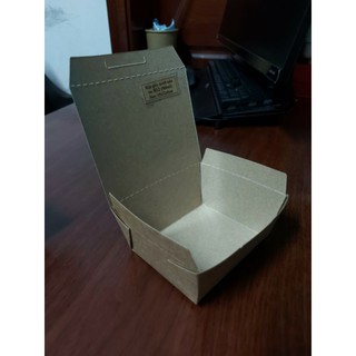 100 HỘP ĐỰNG THỨC ĂN MÀU NÂU