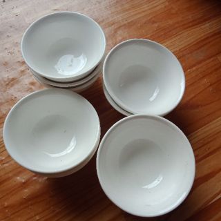 [Gốm sứ trắng] Chén sứ trắng nước mắm lồng sâu