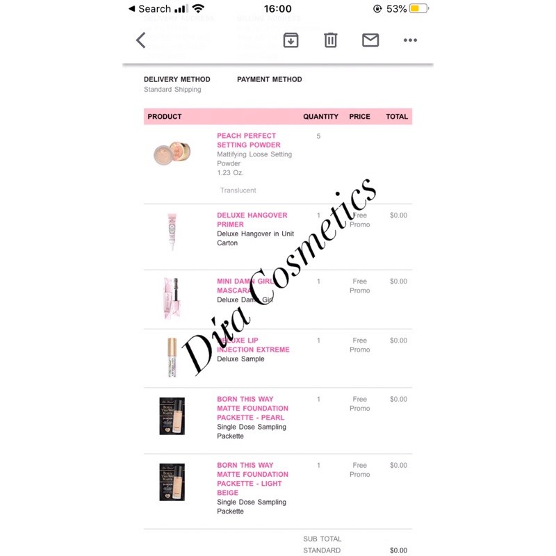 [ĐỦ BILL] MASCARA TOO FACED DAMN GIRL! MASCARA | BigBuy360 - bigbuy360.vn