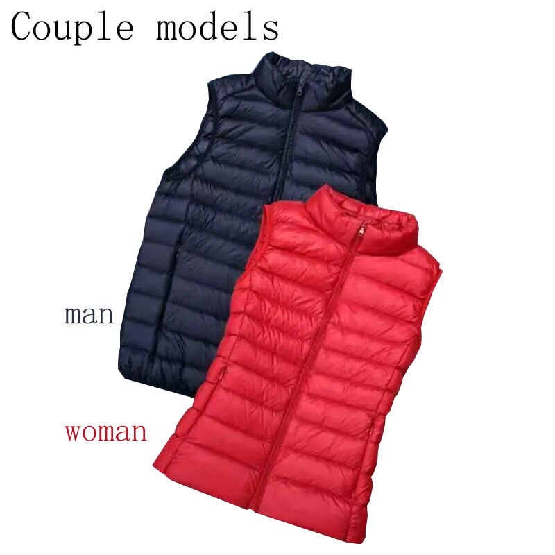 Ultra Áo Khoác Phao Siêu Mỏng Nhẹ Không Tay Thời Trang Mùa Đông Cho Nữ size Lớn 6XL