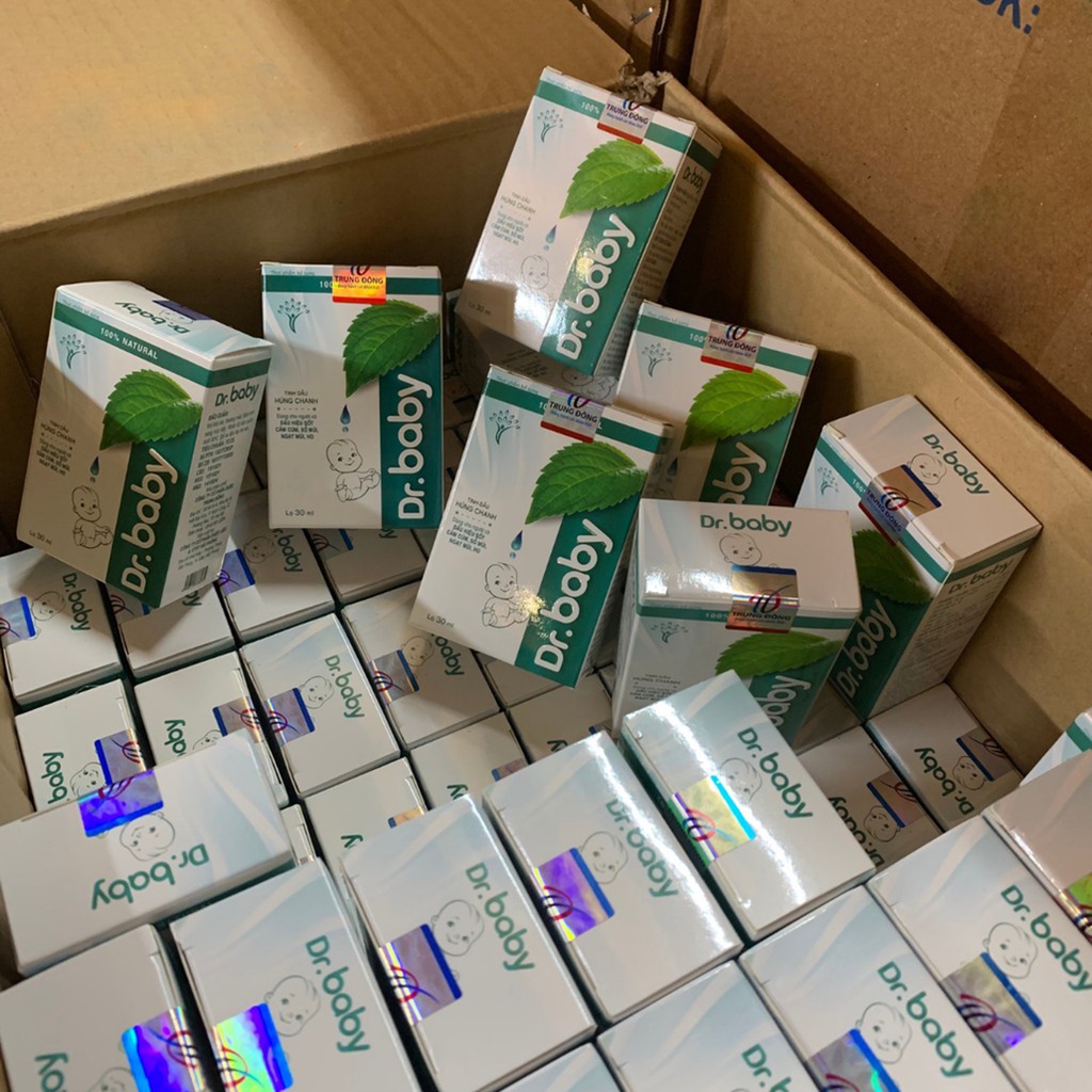 Tinh Dầu Húng Chanh Dr.baby 30ml Chính Hãng | Minizon Kids