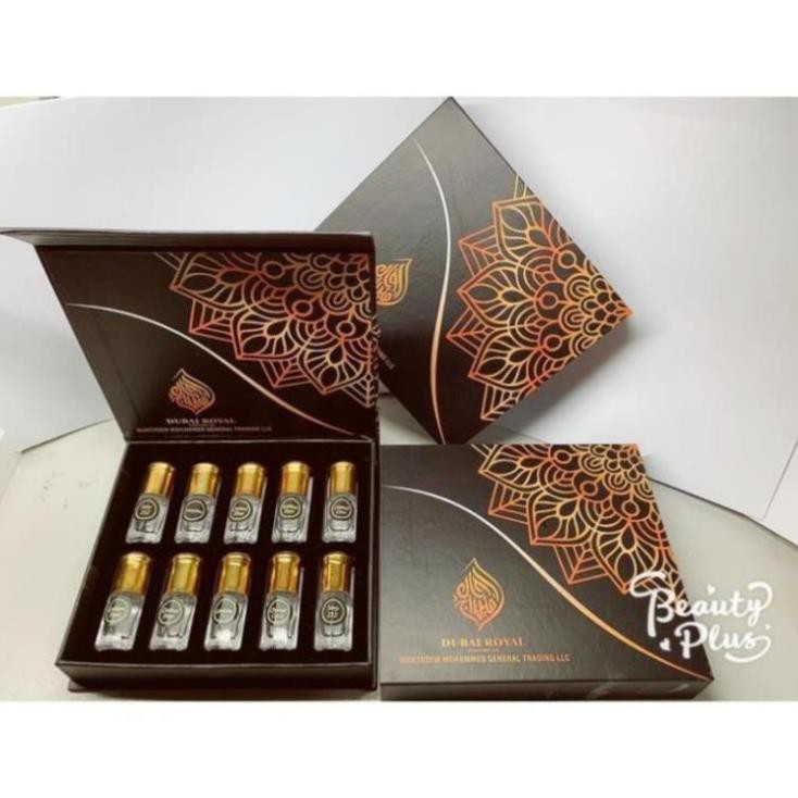 [𝑭𝑹𝑬𝑬𝑺𝑯𝑰𝑷] - ✦ CAO CẤP ✦ - Siêu phẩm sét lăn 10 chai Tinh dầu nước hoa Dubai bai hãng Royal | BigBuy360 - bigbuy360.vn