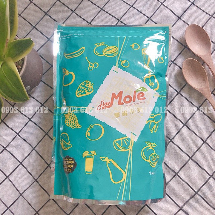 Bột Sữa Khoai Môn Mole Pha Trà Sữa, Thơm, Ngon Gói 1Kg