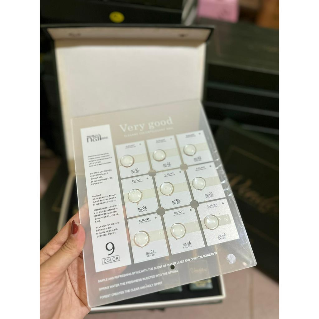 Sét sơn gel 9 màu Vendeeni sét sơn nhũ,sơn gel