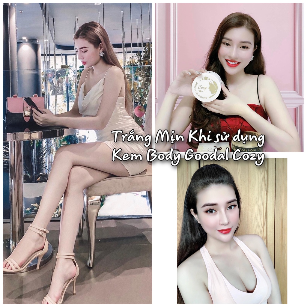 [Kem kích Trắng Sau Lột] Kem Body Kích Trắng Da toàn thân Cozy Goodal trắng da nhanh cấp tốc + có chống nắng 300g