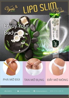 (HÀNG CHÍNH HÃNG) Gel Tan Mỡ Liposlim Vychi