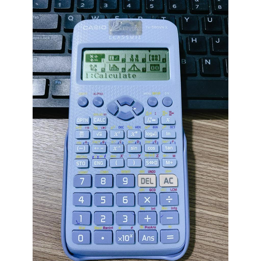 Máy tính CASIO 580VNX_2nd hand  | CASIO 580VNX CŨ CHÍNH HÃNG