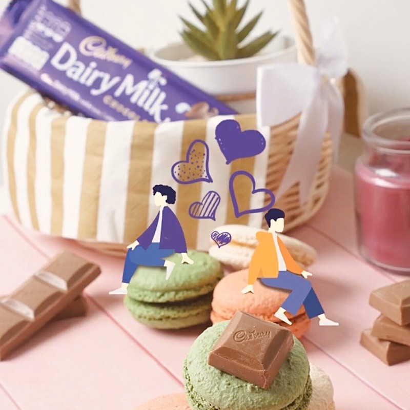 🍫Chocolate sữa Cadbury Dairy Milk gói 12 thanh - nhập Úc 🇦🇺