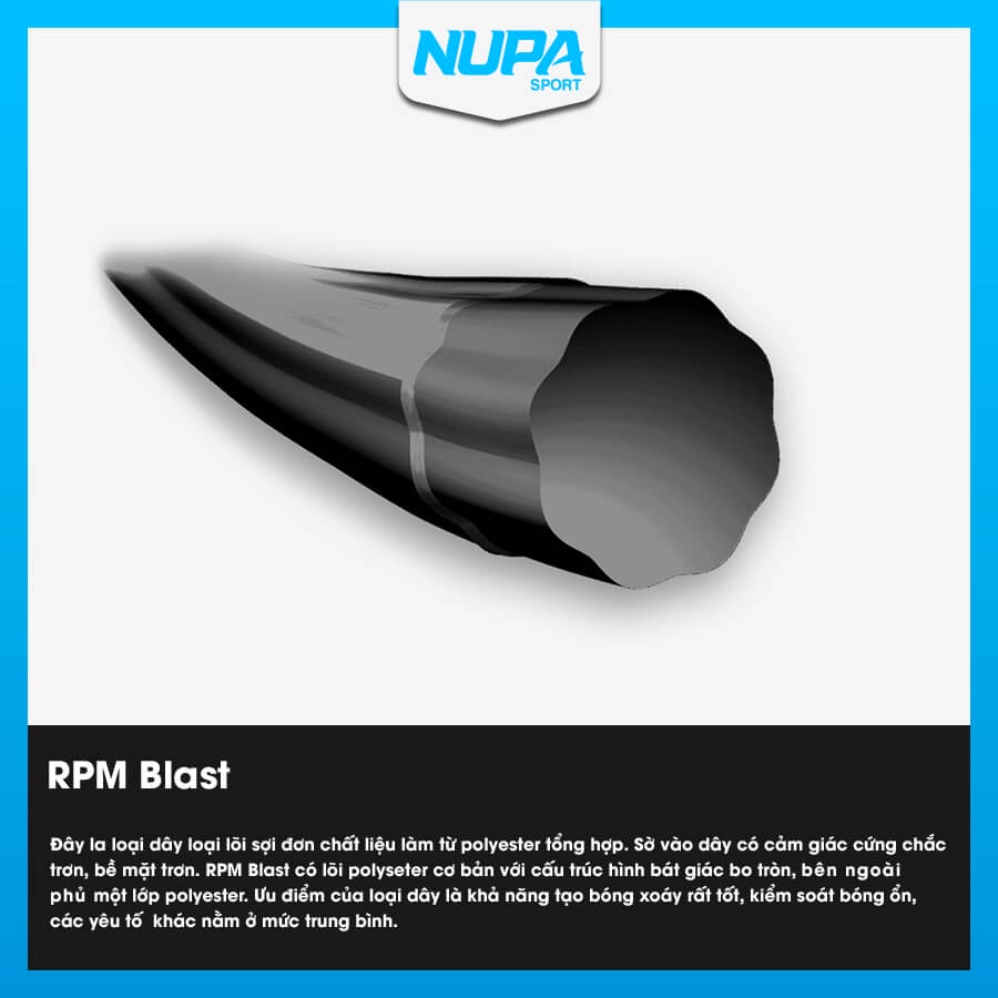 Dây Đan Vợt Tennis Babolat RPM Blast 17 | Nupa Sport