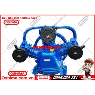 Đầu nén khí oshima 80x3
