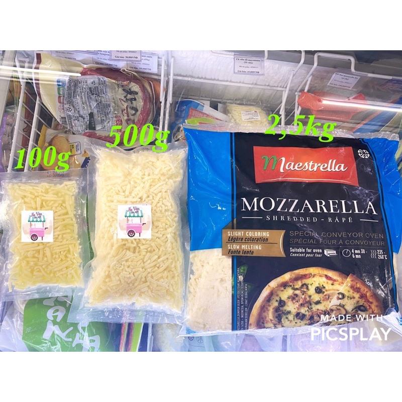 Phô mai bào sợi Mozarella