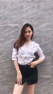 Áo so mi cổ trụ