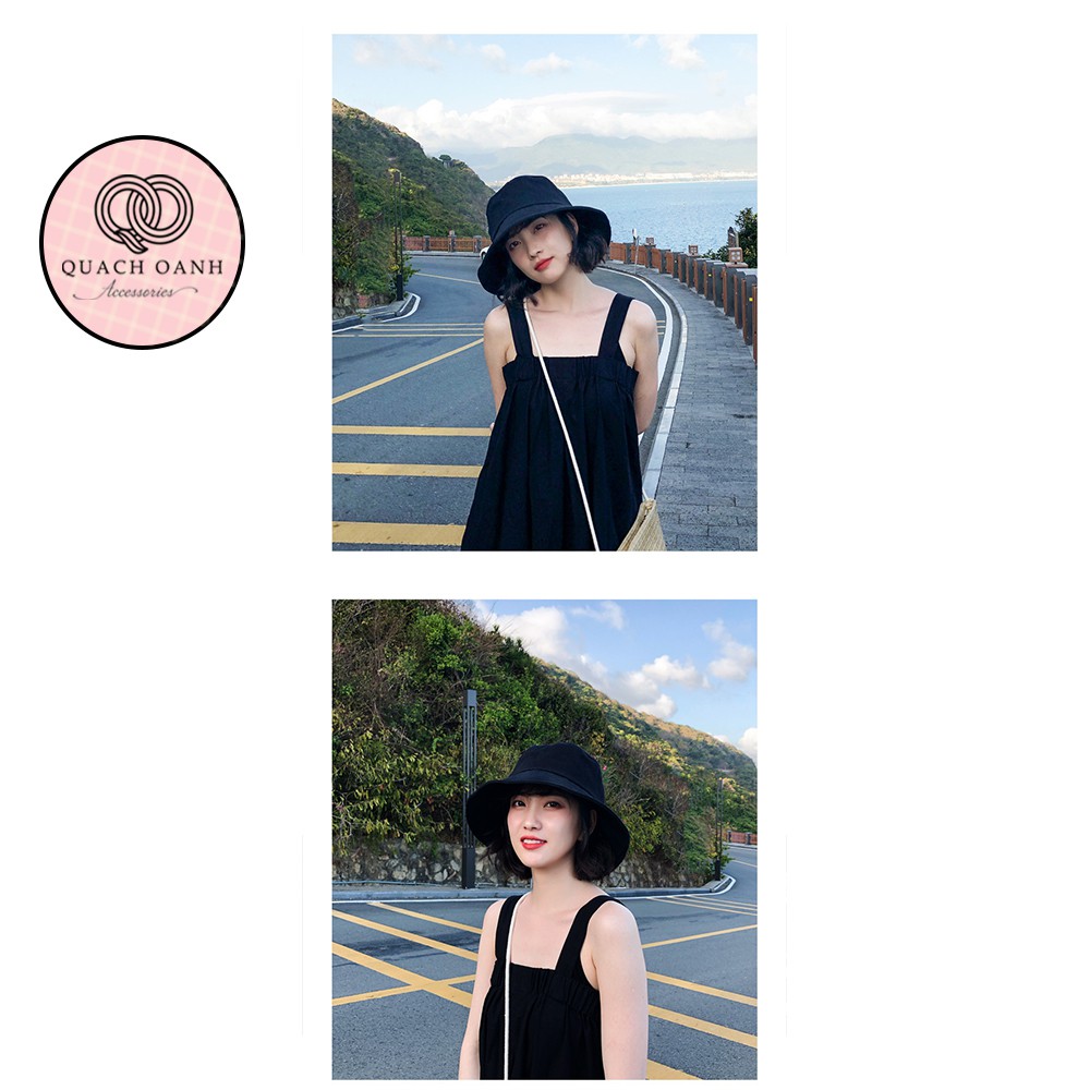 [Mã SKAMCLU8 giảm 10% cho đơn từ 100K] Mũ bucket tai bèo trơn unisex – MU24