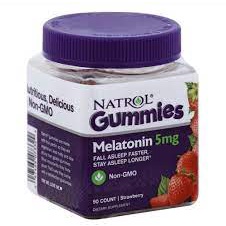 Date 2/2023 Kẹo Dẻo Natrol Melatonin Sleep 5mg/10mg Hương Dâu Mỹ| Siêu Thị Mới