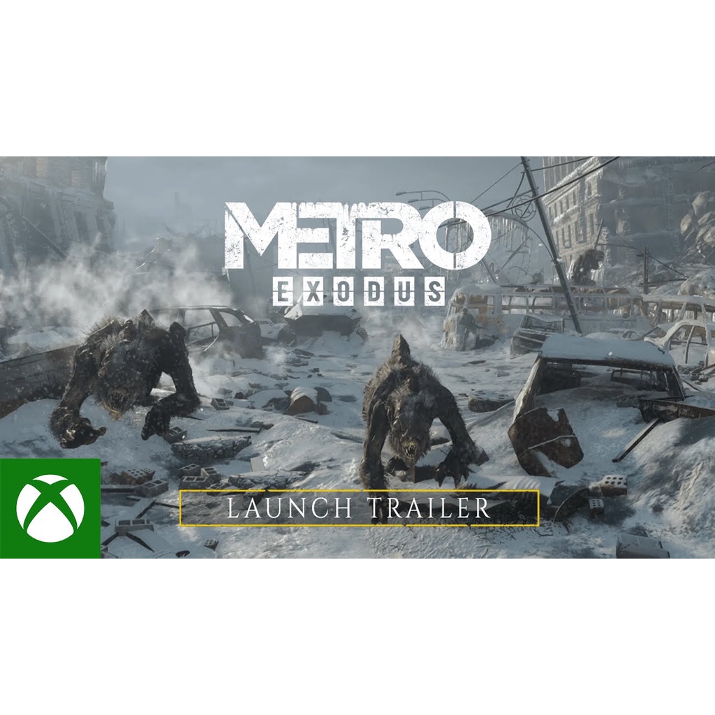 Đĩa Game Xbox One Metro Exodus