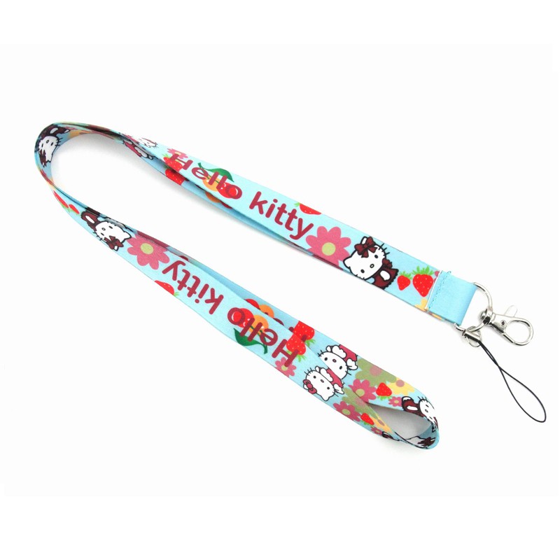 Dây Đeo Điện Thoại In Hình Hello Kitty