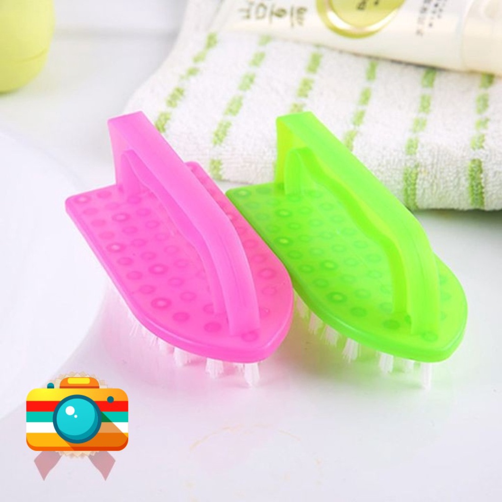 Bàn Chải Chà Đa Năng Tháo Ráp Có Tay Cầm - Thiết Kế Nhỏ Gọn