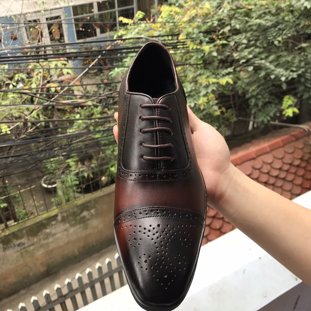 Giày tây nam giày lười nam da bò Giày công sở nam cao cấp CS10B