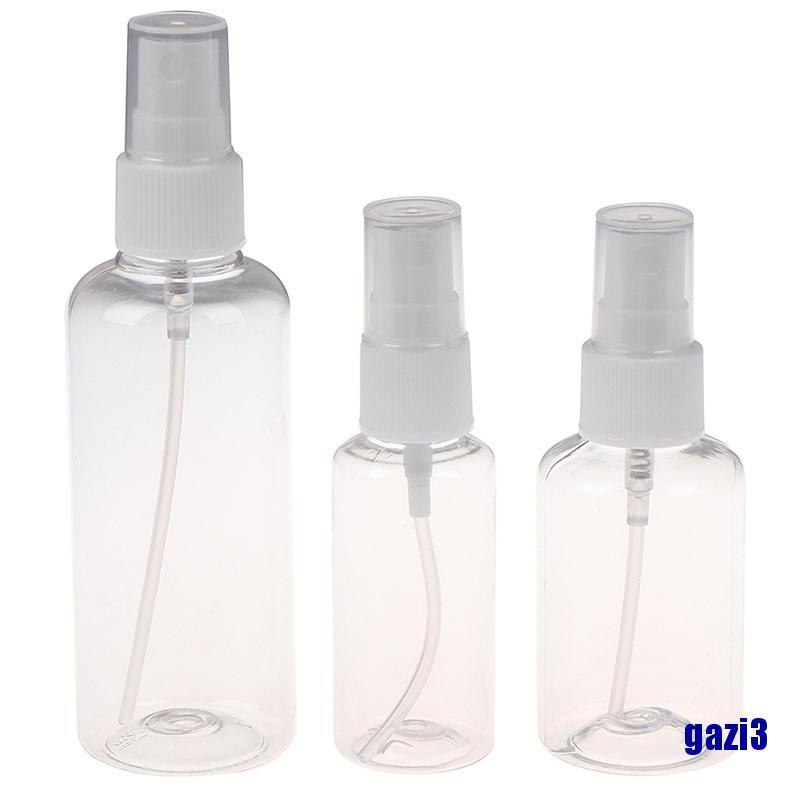 [Hàng mới về] Chai xịt rỗng 30 / 50 / 100ml dùng chiết mỹ phẩm khi đi du lịch có bán lẻ