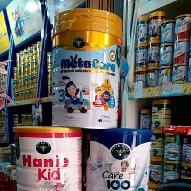 Sữa Meta Care số 3 900g Mới (cho trẻ từ 1-3 tuổi)👨‍❤️‍💋‍👨Freeship👨‍❤️‍💋‍👨Chính hãng
