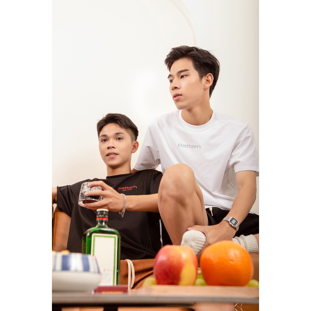 Áo phông Signature logo PATTERN tshirt cotton