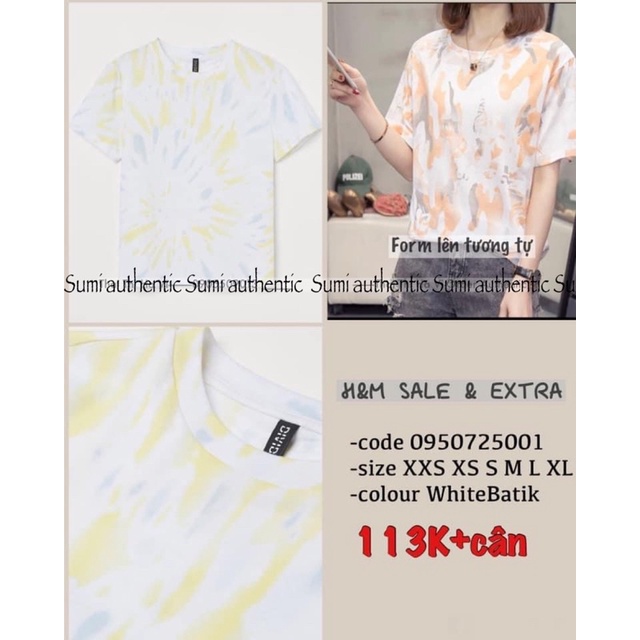 Áo Phông Loang Hm vợt sale