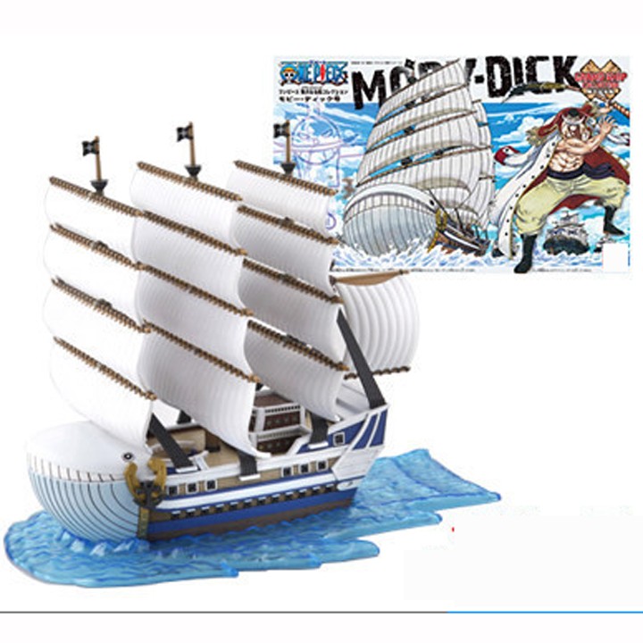 Mô hình thuyền Râu Trắng Bố Già White Beard one piece