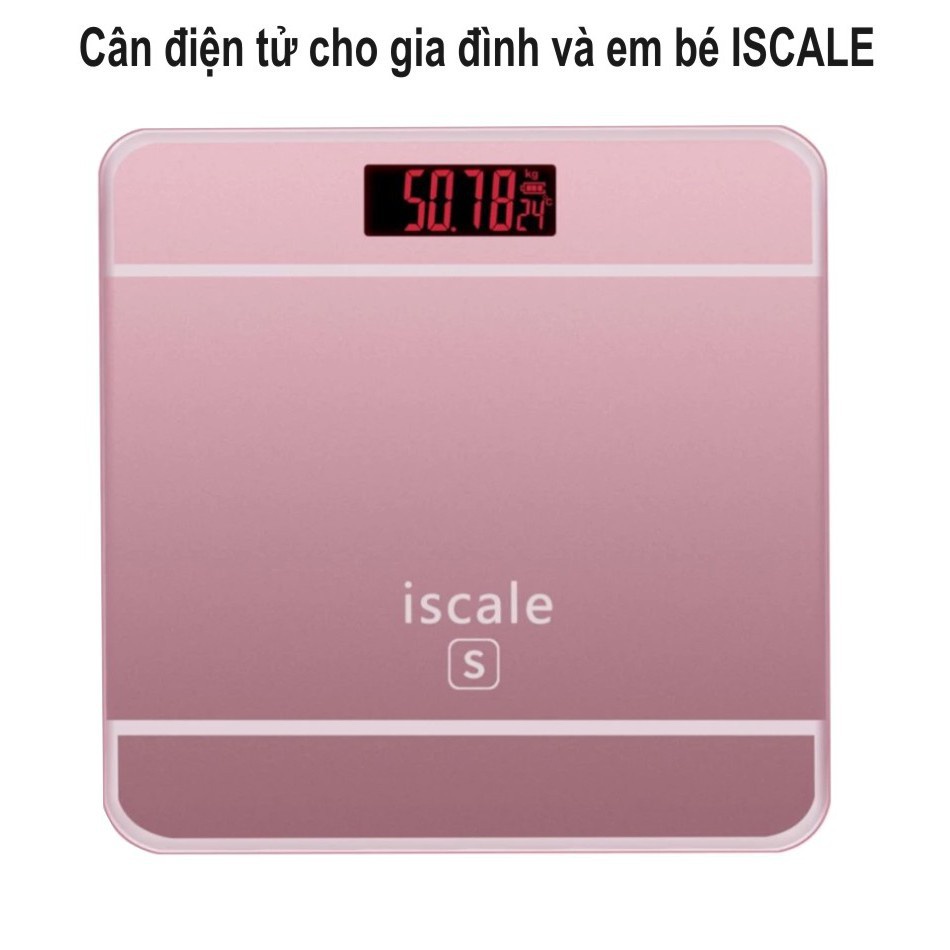 Cân Sức Khỏe Điện Tử Iscale