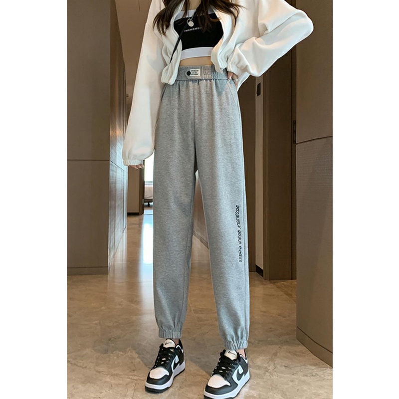 NRVP Quần Thể Thao Ống Rộng Phong Cách Thời Trang Hàn Quốc Dành Cho Nam Và Nữ