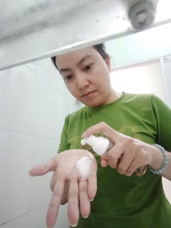 Sửa rửa mặt tạo bọt omfountian