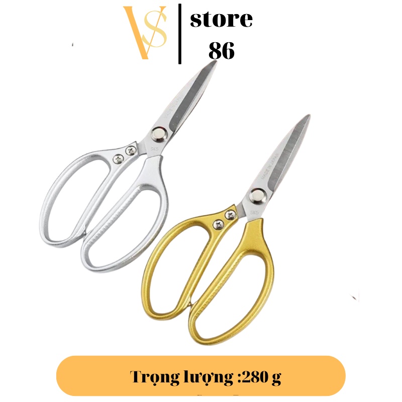 Kéo Cắt Gà Nhật Kéo Làm Bếp SK5 Siêu Sắc Cắt Vịt, Cắt Thịt Các Loại Cực HOT